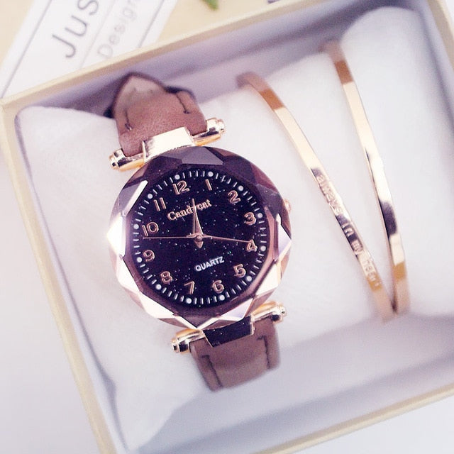 Fashion Starry Sky Women Watches