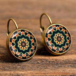 Life Mandala Flower Vintage Bronze Earrings (32 Styles)