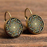 Life Mandala Flower Vintage Bronze Earrings (32 Styles)