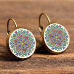 Life Mandala Flower Vintage Bronze Earrings (32 Styles)