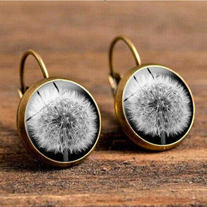 Life Mandala Flower Vintage Bronze Earrings (32 Styles)